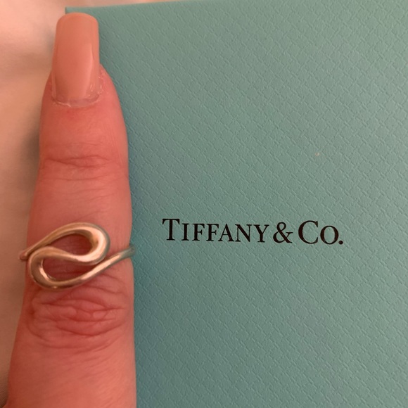 Tiffany Open Wave Ring Peretti - Picture 2 of 2